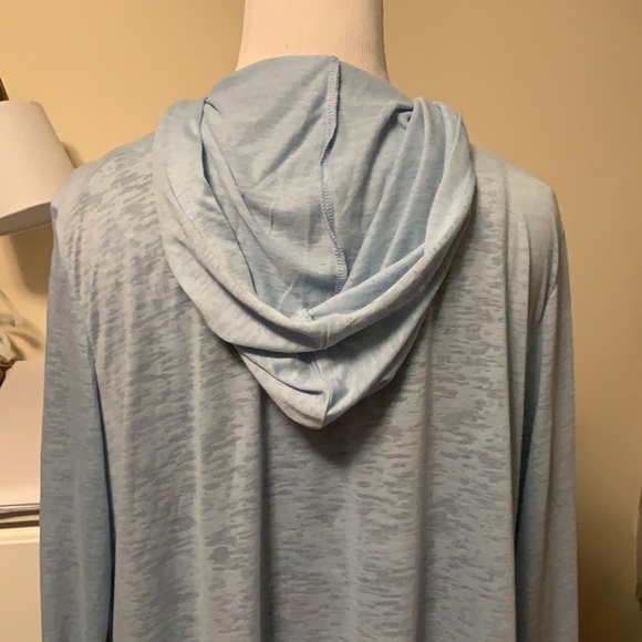 Wildfox Sweat light blue lightweight cardigan, new - Picture 8 of 12